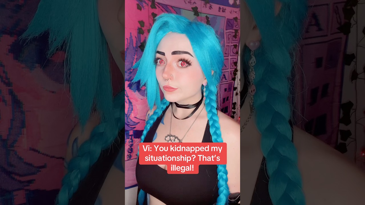 Bros before hoes Vi 😤 #jinx #arcane #cosplay #cosplaygirl #makeup #leagueoflegends #egirl