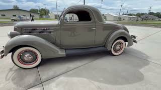 1936 Ford 3-Window Coupe Exterior Walk Around