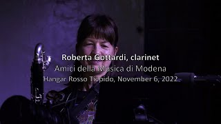 V. Globokar Voix Instrumentalisée - Roberta Gottardi, Clarinet
