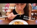 OUR FIRST VLOG | London to Bangkok | Best pad thai!? Vlog 001