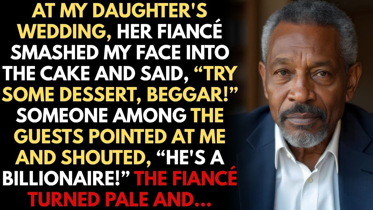 At My Daughter's Wedding, Her Fiancé Smashed My Face Into The Cake, But Five Minutes Later...