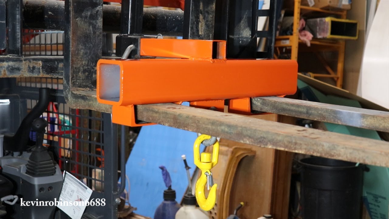 forklift mobile crane build