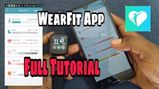 How To SetUp WearFit App On Android Phone | How To Pair WearFit App To Smart Bracelet 2.0 i5 screenshot 4