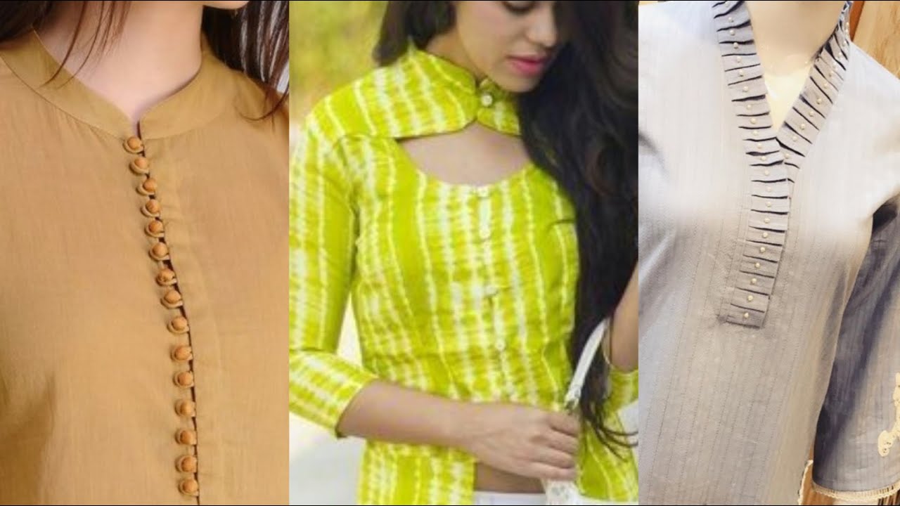 42 Collar Neck Designs For Blouse, Kurti, And Dresses | Fashion | Kurta  neck design, Kurti designs party wear, Long kurti designs