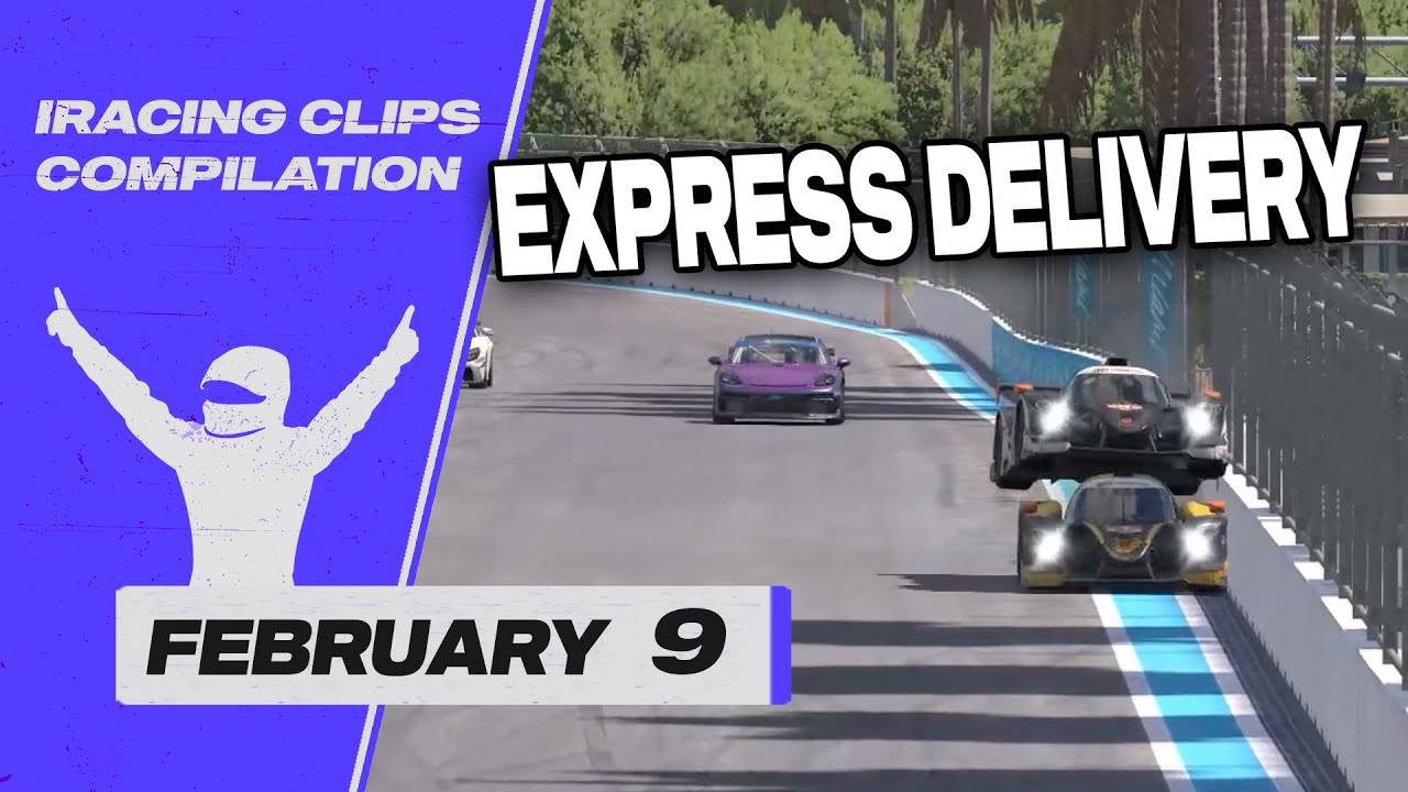 9 февраля | Подборка видеороликов из iRacing