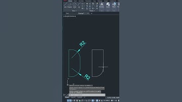 Utilización del comando FILLET AutoCAD #autocad #autocadtutorial #tipsarquitectura #tipsarq #autocad