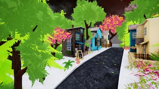 cartoon environment background / Unreal engine project