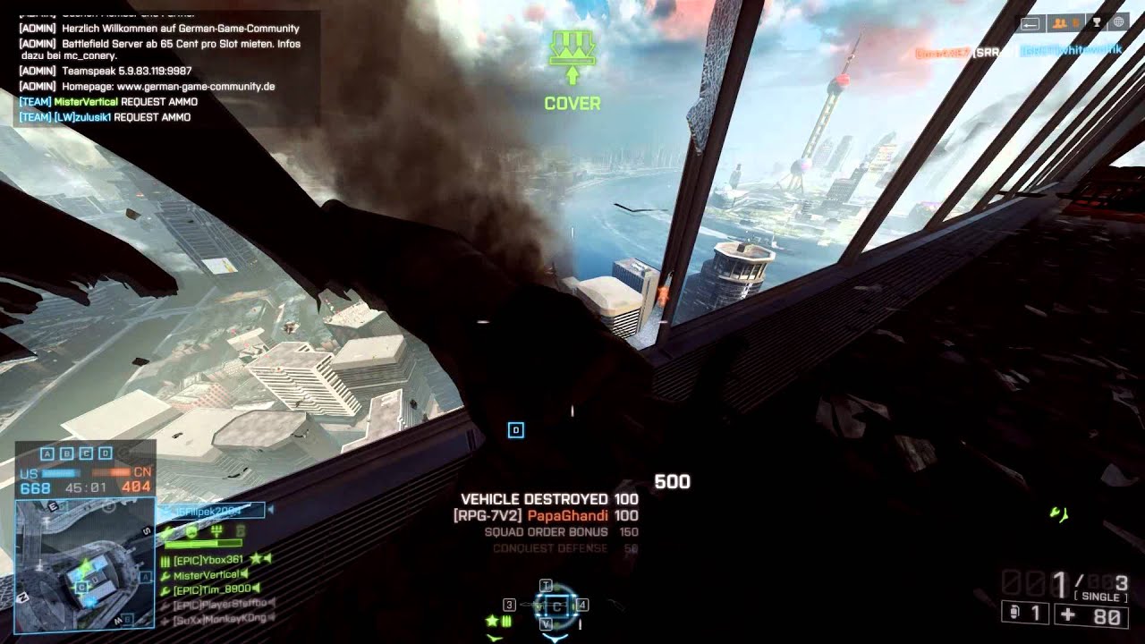 Battlefield 4 Rocket Mini Montage Youtube