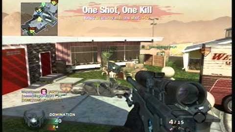 Call Of Duty: Black Ops No Scope/ Quick Scope Montage