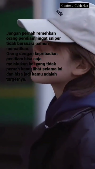 Jangan Remehkan orang Pendiam #introvert #motivasihidup #pembullyan #trendingshorts #pendiam