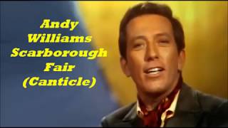 Miniatura del video "Andy Williams........Scarborough Fair  ( Canticle )"