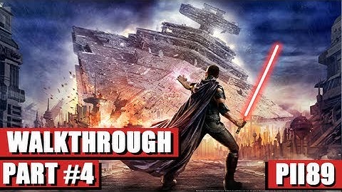 Star Wars The Force Unleashed Gameplay Walkthrough Part 4 - Shaak Ti - HD PC (HUN)