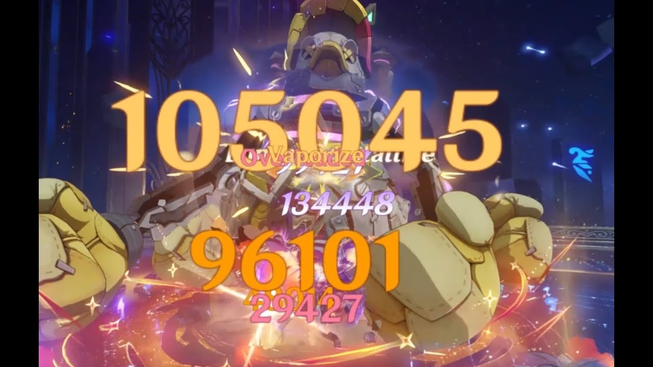 Neuvillette Freeze & Columbina Durin Lunar Crystalized Charged (Showcase & Builds)