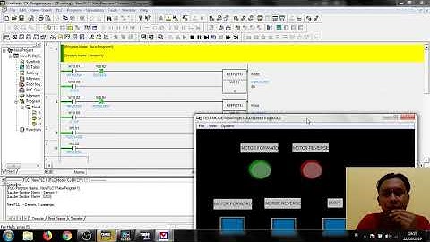 Simulasi Pengendalian Motor Forward & Reverse Menggunakan Aplikasi CX-ONE (PLC OMRON)
