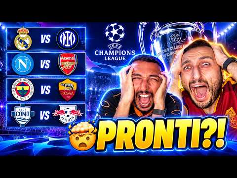 Video REAL MADRID-INTER, NAPOLI-ARSENAL, FENERBAHCE-ROMA E COMO-LIPSIA SI PARTE COL BOTTO!
