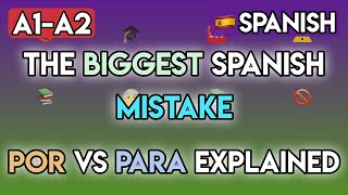POR vs PARA: The Ultimate Guide | 65+ Spanish Grammar Exercises for Beginners (A1-A2)