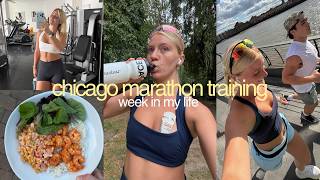 Training for the Chicago marathon! Marathon training block: long runs, having balance