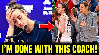 WNBA GOES CRAZY After Caitlin Clark WALKS AWAY From Stephanie White in MID-GAME!