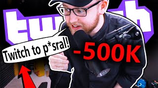 Twitch to vážně P*SRAL - Agrael přišel o půl MEGA! 😤