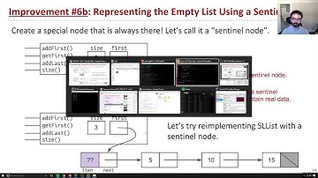 [Lists2, Video 6] Sentinel Nodes