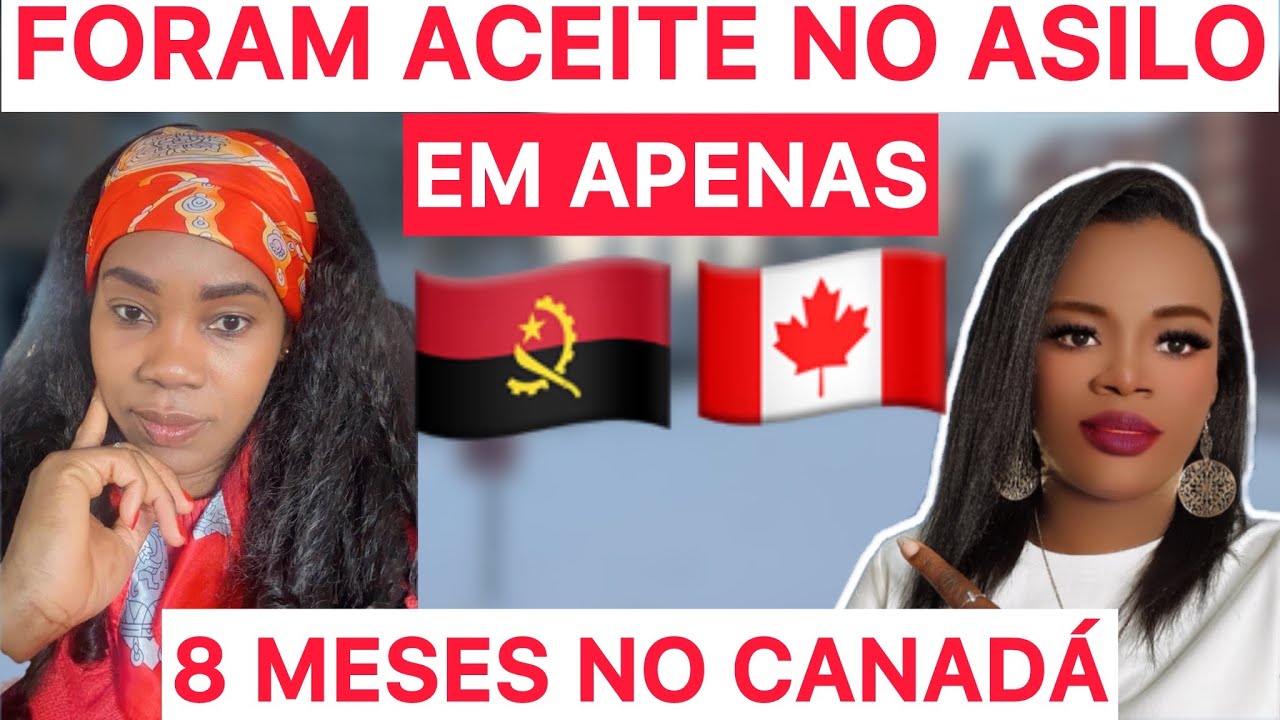 Funcionária Publica Angolana e a sua familia largaram tudo para recomeçar no Canada #asilo #podcast
