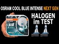 Osram Cool Blue Intense NEXT GEN CBN H8 Halogen Test | Testbericht Vergleiche Messwerte