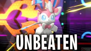 Pokeaim Went UNBEATEN with his NEW SYLVEON Team!!