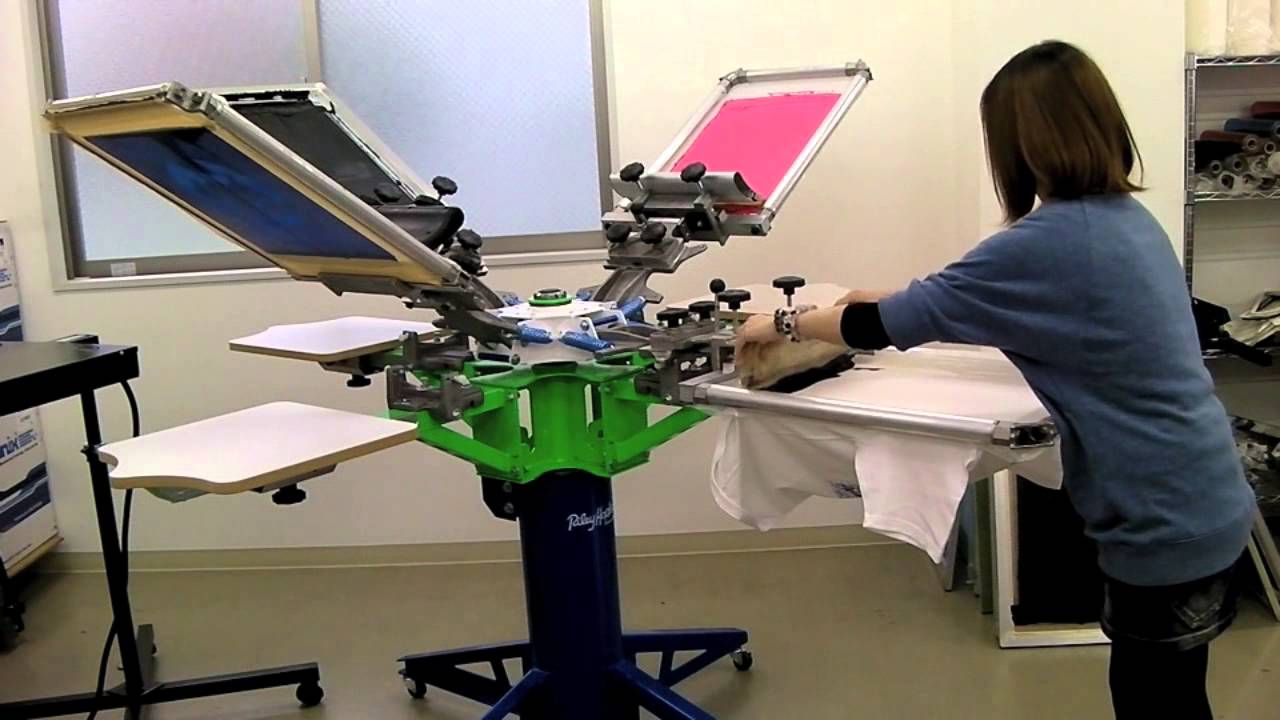 Riley Hopkins New WIN Model. スクリーンプリント. - YouTube