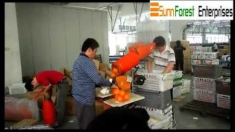 Manual Mesh Net Packing Machine for Fruits
