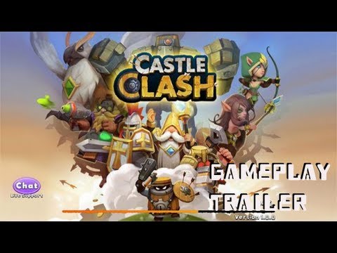 Video of game play for Castle Clash