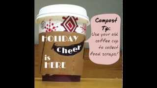 DIY Holiday Compost Cup