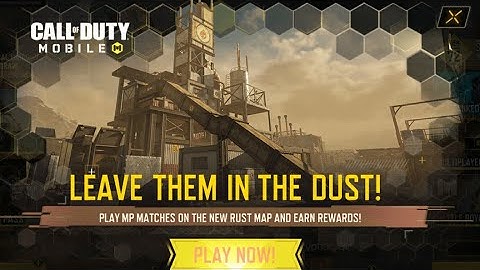 New map RUST || Call Of Duty Mobile || New update