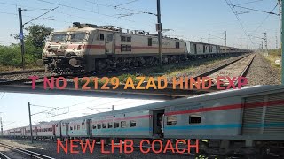 TNO 12129 AZAD HIND EXP WITH WAP 7 PUNE SHE'D