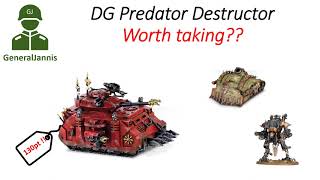 Death Guard Predator Destructor Review Vs Brigand And Pbc - Generaljannis - Wh40K 10Th Edition