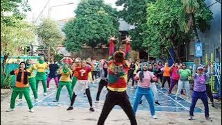 Lagu Alusi Au Senam Aerobic BL Dance With Instr. Lely Riana and Yeni's Club Senam Rawaindah (CSR)