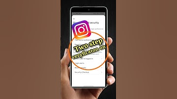 Instagram Two Factor Authentication On kaise kare |How to Enable Two Factor Authentication Insta|