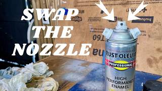 Clogged Spray Paint Nozzle/Easy Fix