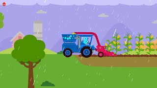 Dinosaur Farm🚜- Tractor and Truck Games for Kids | Kids Learning | Kids Games | Yateland screenshot 1