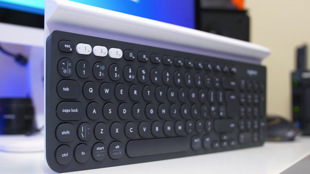 Logitech Multi-Device Wireless Keyboard (4K) YouTube