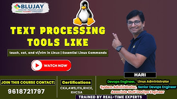 Text Processing Tools in Linux🔥| touch, cat, vi/vim Explained for Beginners 🐧#textprocessing #linux