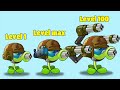 PvZ 2 Plant Vs Plant - Every SUPER Plant Level 1 Vs Level Max Vs Level 100 Vs Lawnbowl Gargantuar