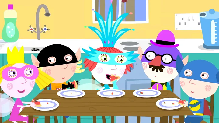 Ben and Holly's Little Kingdom | Superheroes Pizza Party | Cartoons For Kids