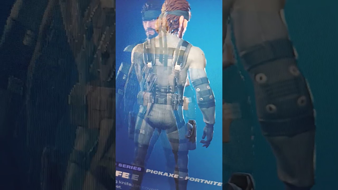 New Solid Snake skin in 