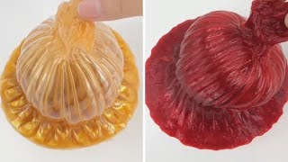 Satisfying Slime Pressing #11| ASMR CRUNCHY SLIME SOUNDS