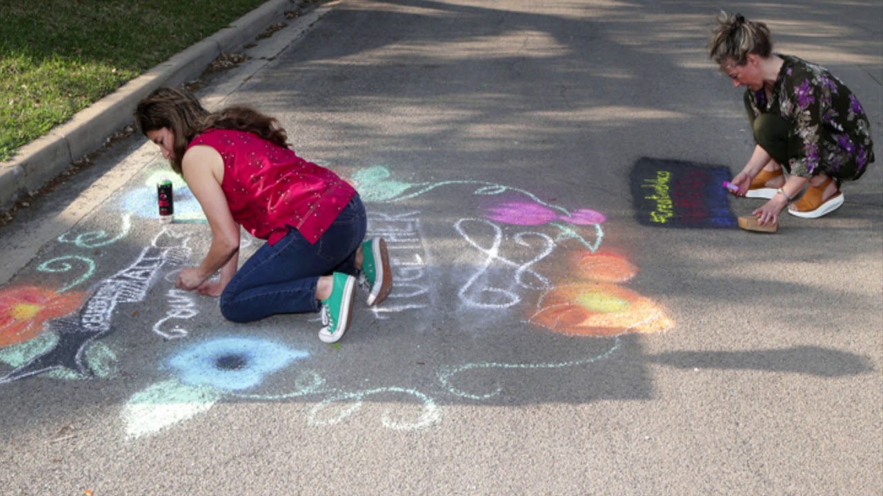 Chalk Art from Creative Waco