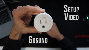 Gosund Setup Smart Outlet
