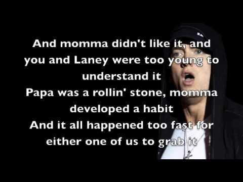 Mockingbird - Eminem [Lyrics] 