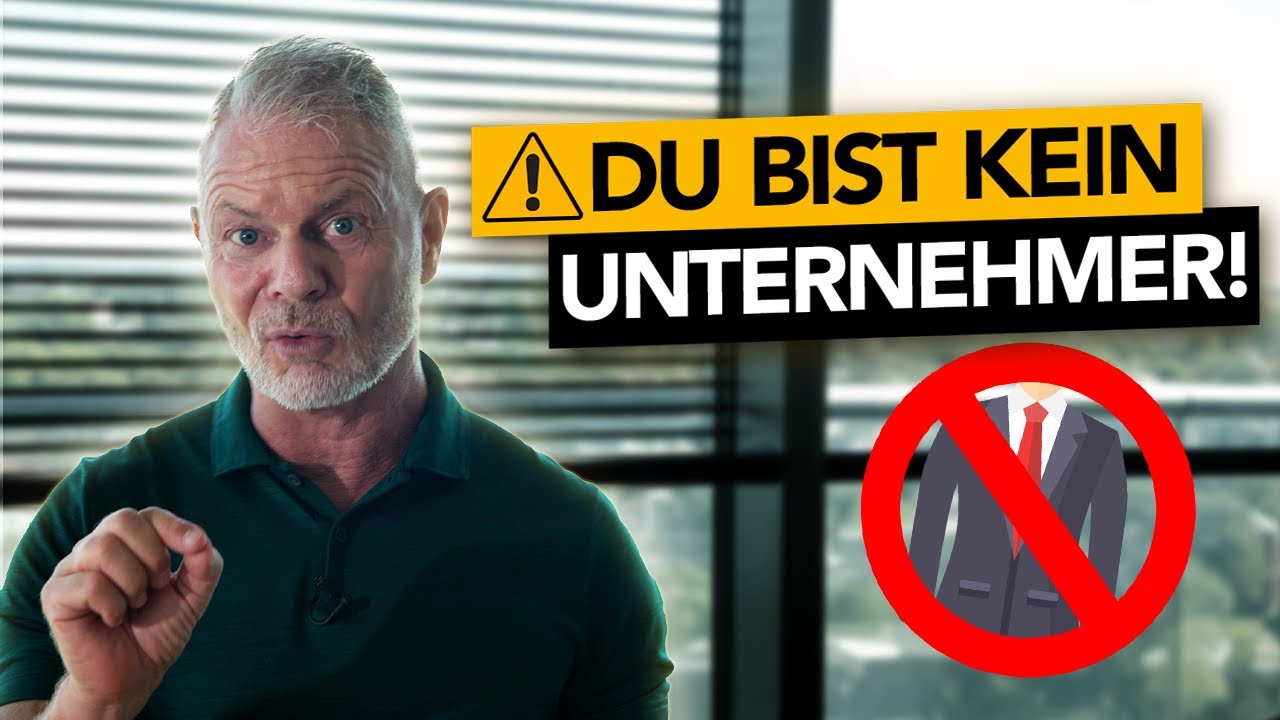 Hobby-Selbstständige vs. echte Unternehmer – Dirk räumt auf!
