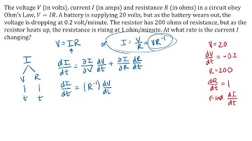 Related Rates Example 2