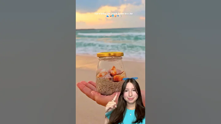 I Made a VIRAL BEACH IN A JAR! 😱🌊🐚 *Easy DIY Craft* thumbnail